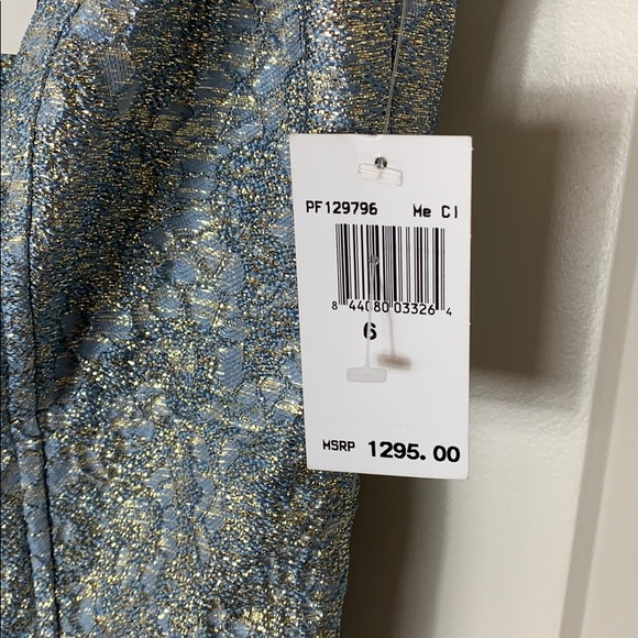 Metallic-flecked brocade dress NWT - Picture 11 of 11